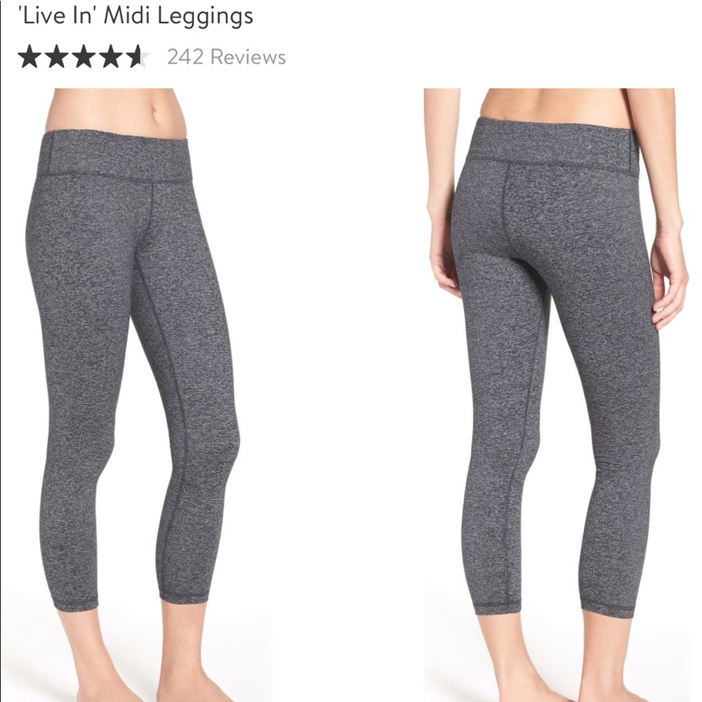 Zella Live in Legging 7/8 in Black Terra